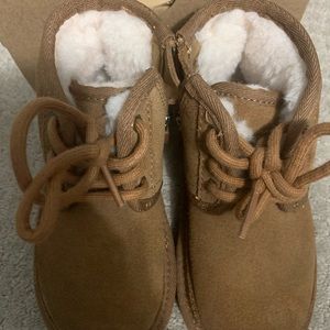 Worn once toddler UGGS! In original box.